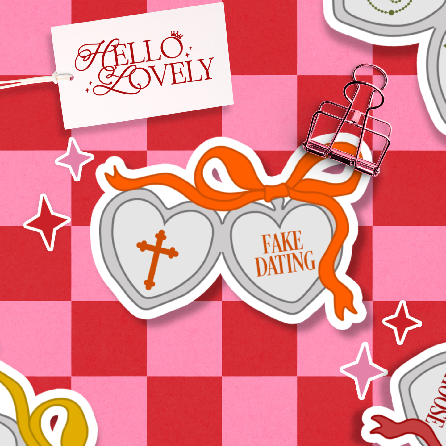 Trope Locket Stickers