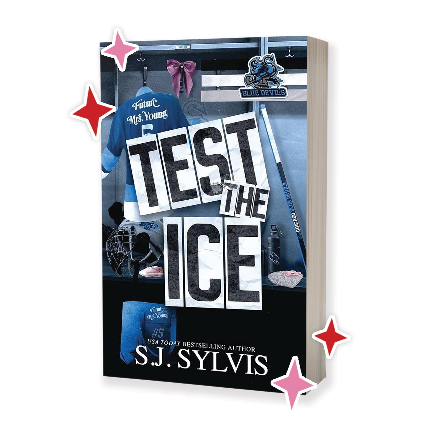 Blue Devils Hockey series by SJ Sylvis