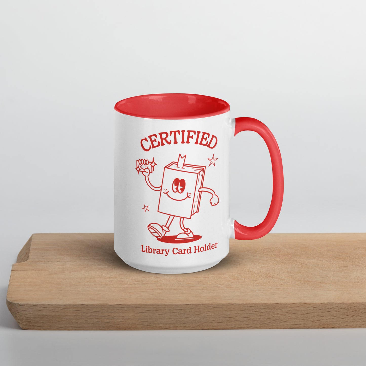 Certified Library Card Holder Mug