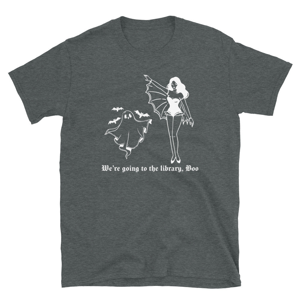 We're going to the Library, Boo Soft T-Shirt