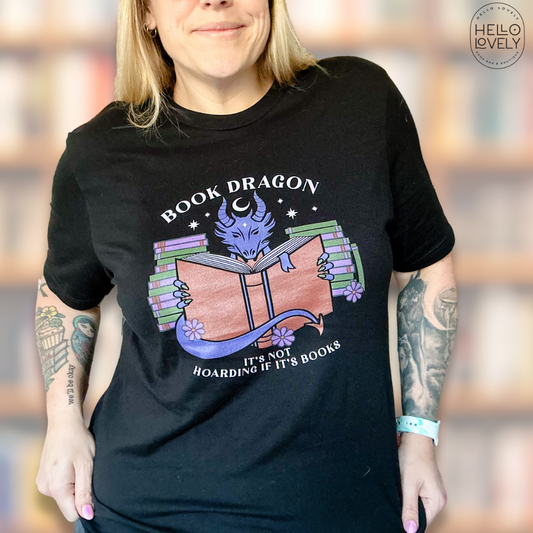 Book Dragon Soft T-Shirt