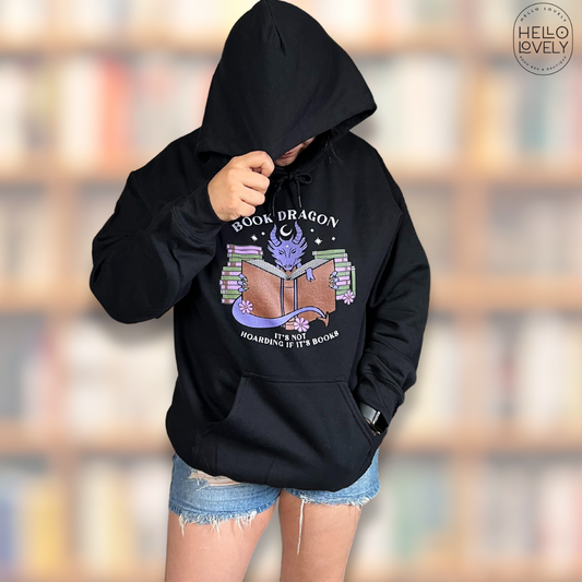 Book Dragon Hoodie