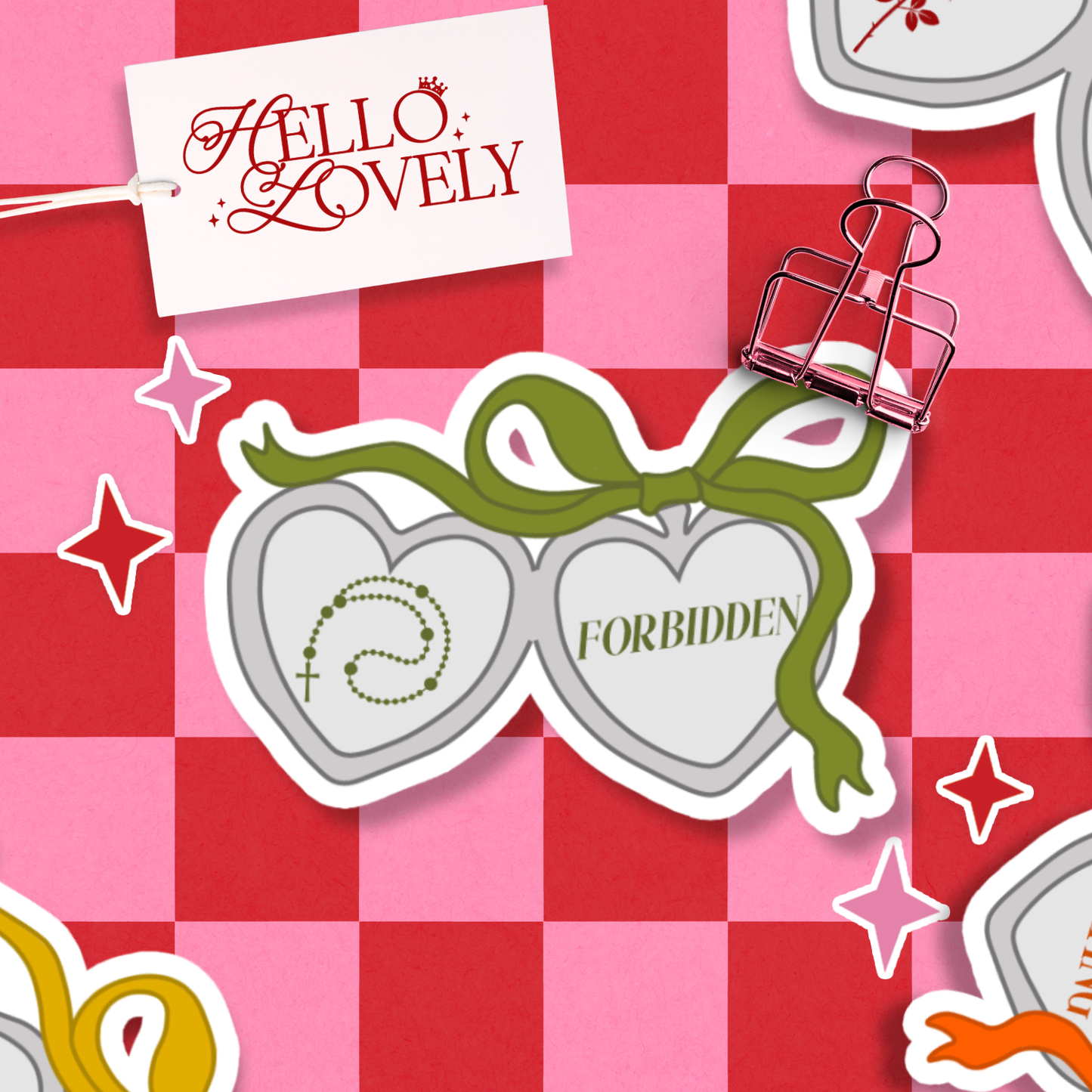 Trope Locket Stickers