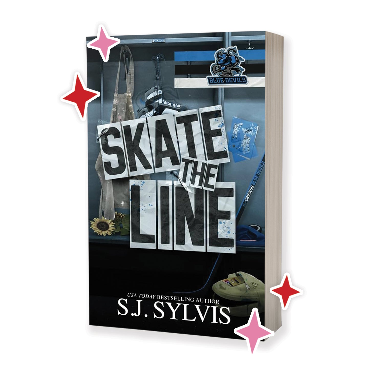 Blue Devils Hockey series by SJ Sylvis