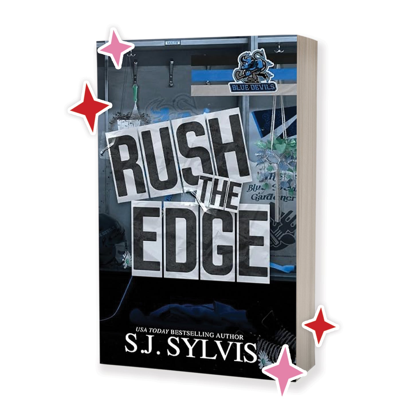 Blue Devils Hockey series by SJ Sylvis