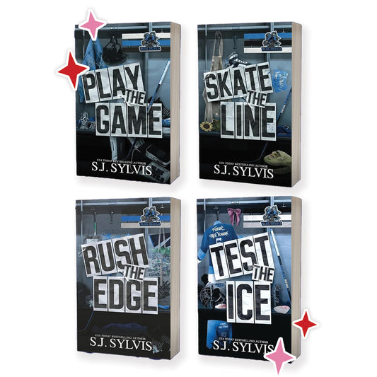 Blue Devils Hockey series by SJ Sylvis