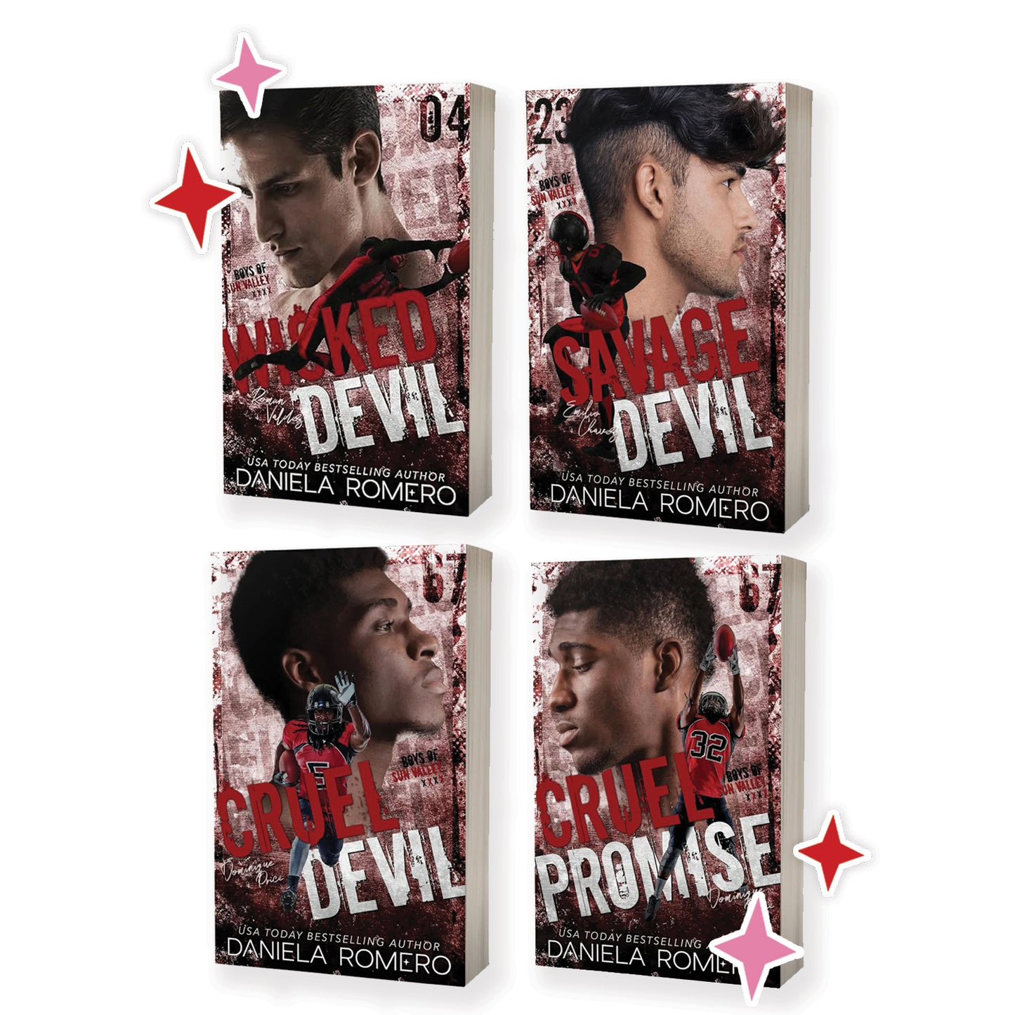 Boys of Sun Valley series by Daniela Romero