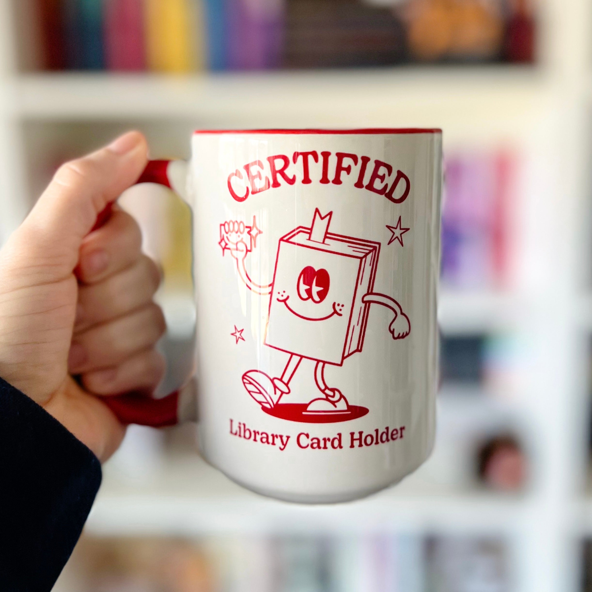 Certified Library Card Holder Mug – Hello Lovely Box