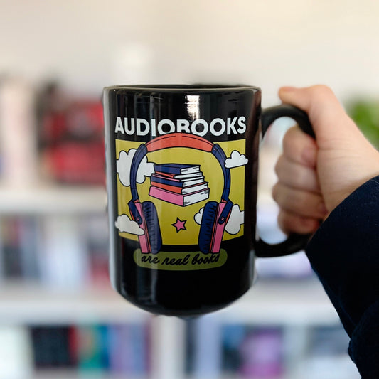 Audiobooks Are Real Books Glossy Mug