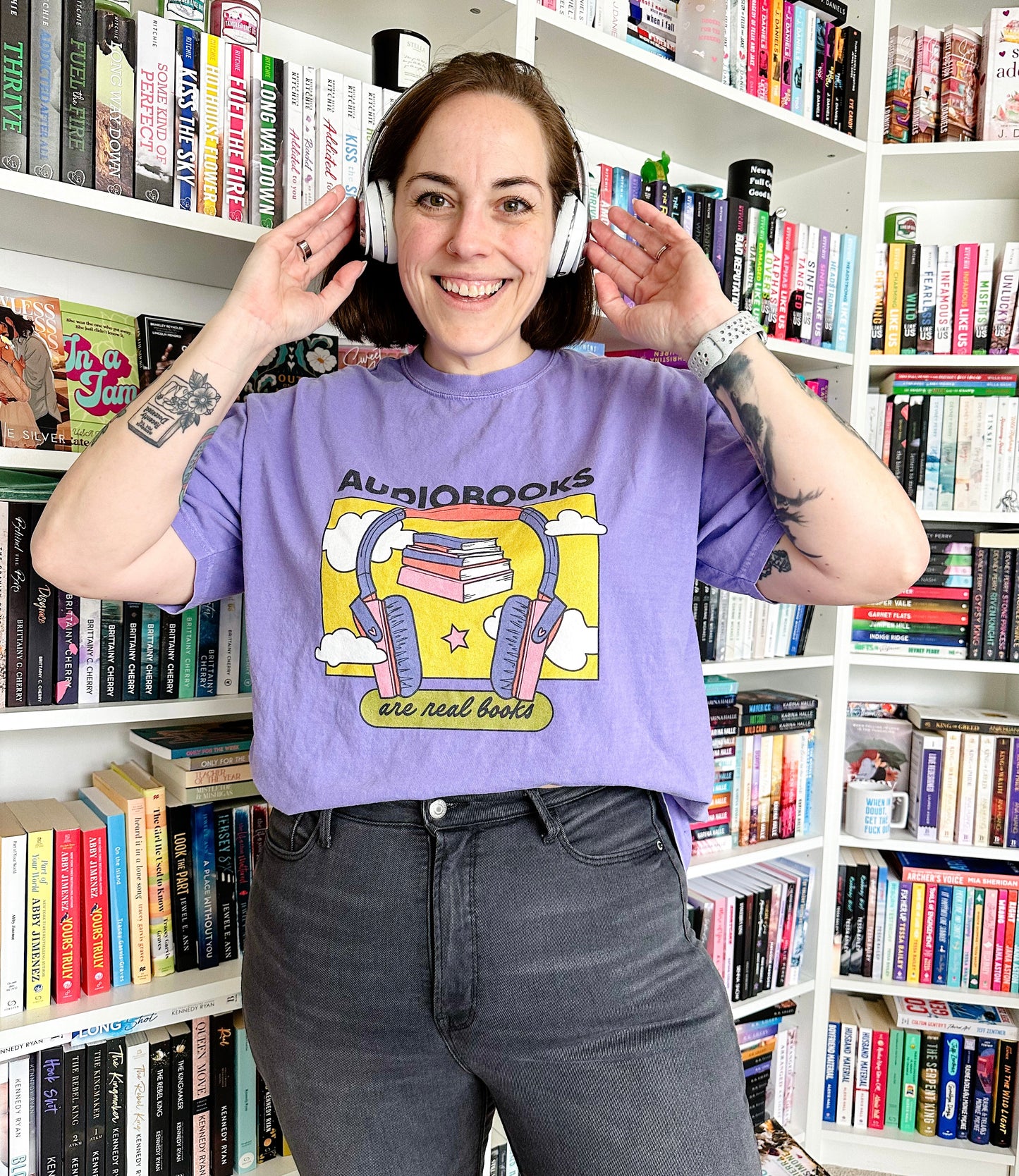 Audiobooks are Real Books T-Shirt