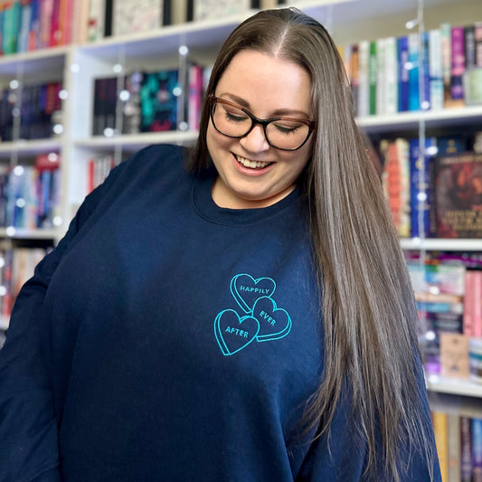 Happily Ever After Embroidered Sweatshirt