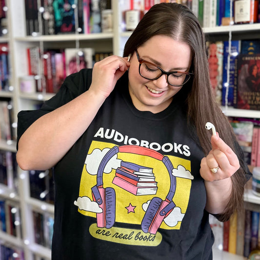 Audiobooks are Real Books T-Shirt