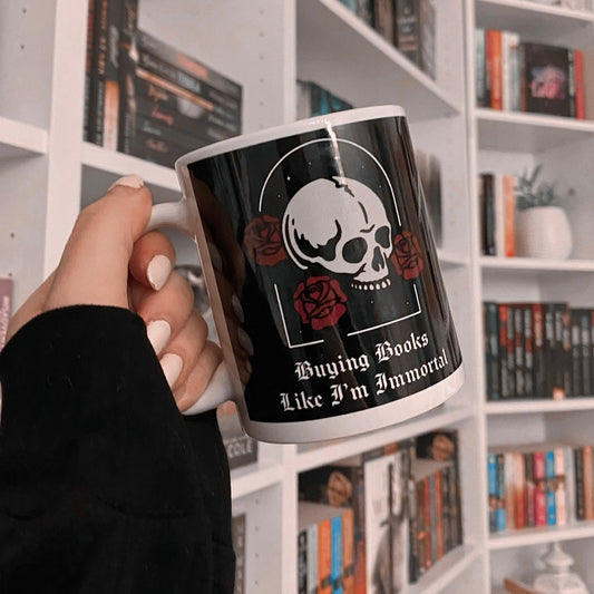 Buying Books Like I'm Immortal Mug
