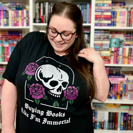Buying Books Like I'm Immortal Soft T-Shirt