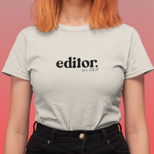 Load image into Gallery viewer, editor. soft t-shirt
