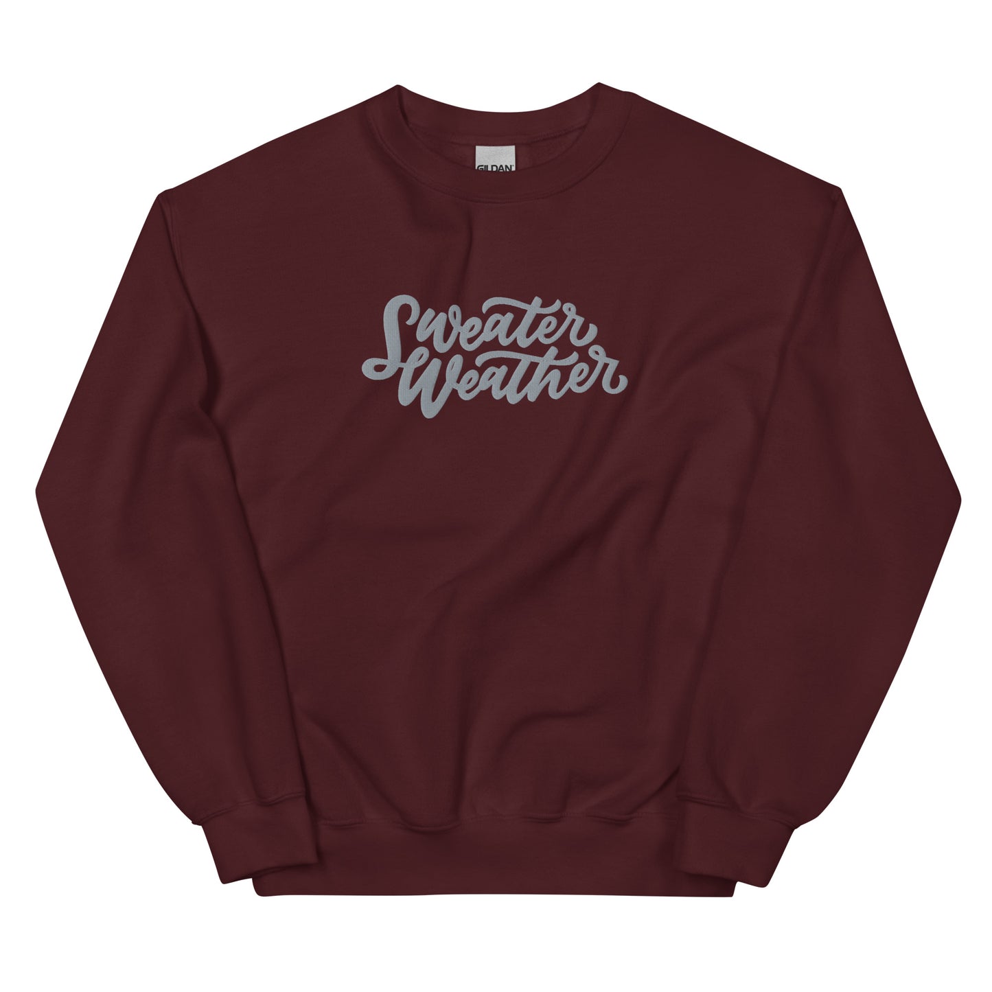 Sweater Weather Embroidered Sweatshirt
