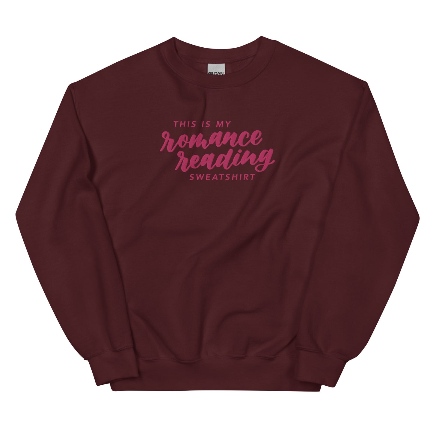 This is my Romance Reading Sweatshirt Embroidered Sweatshirt