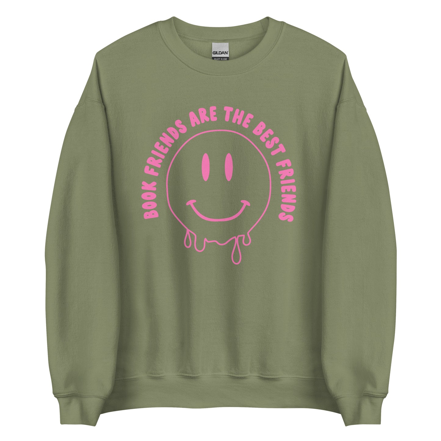 Book Friends are the Best Friends Crewneck Sweatshirt