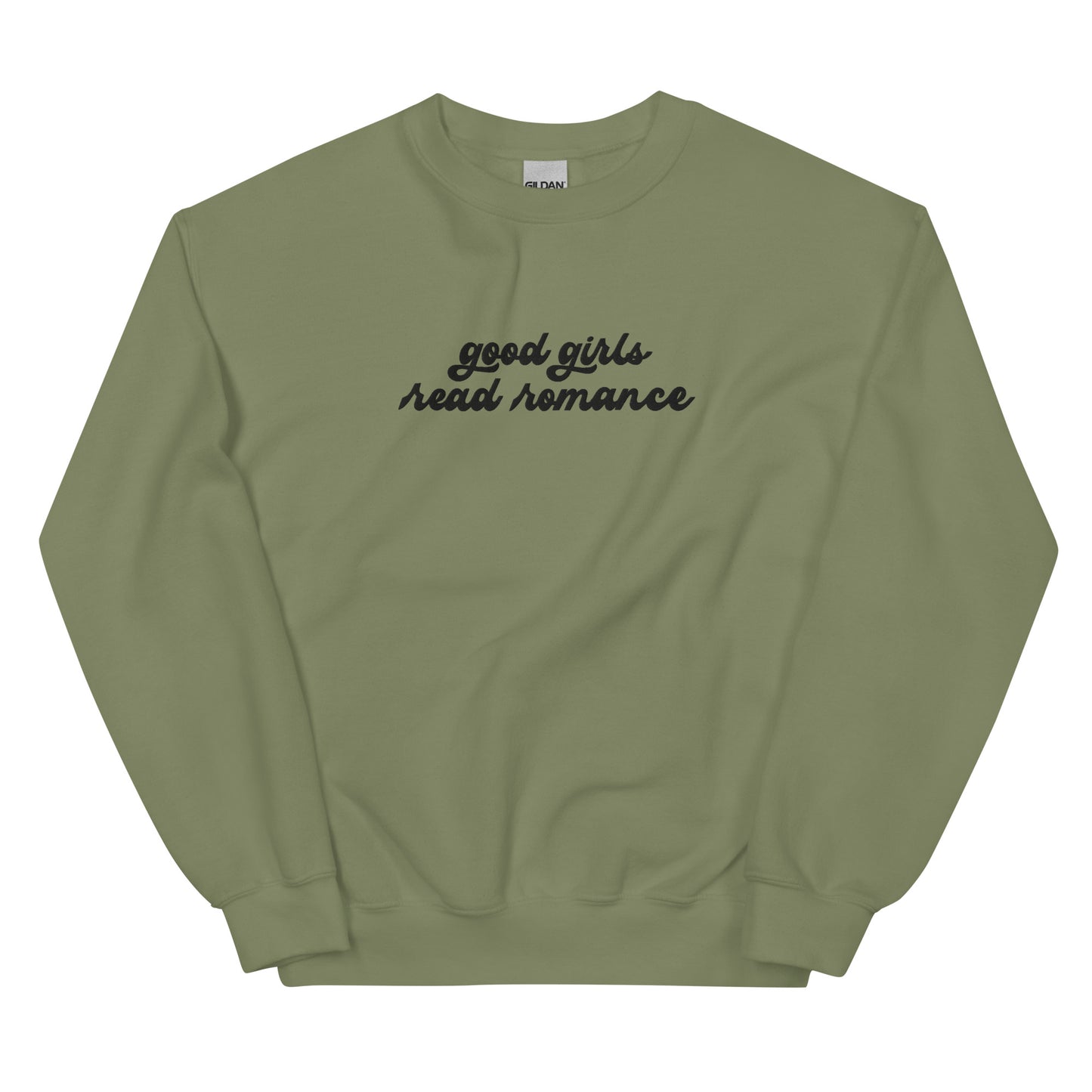 Good Girls Read Romance Embroidered Sweatshirt