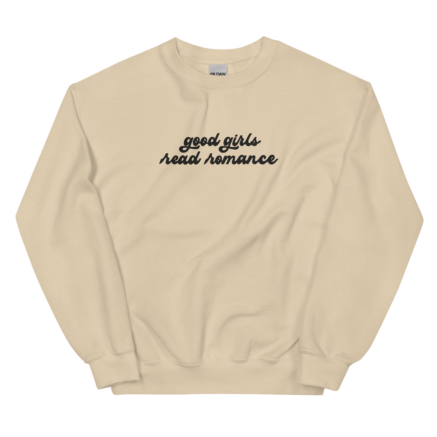 Good Girls Read Romance Embroidered Sweatshirt
