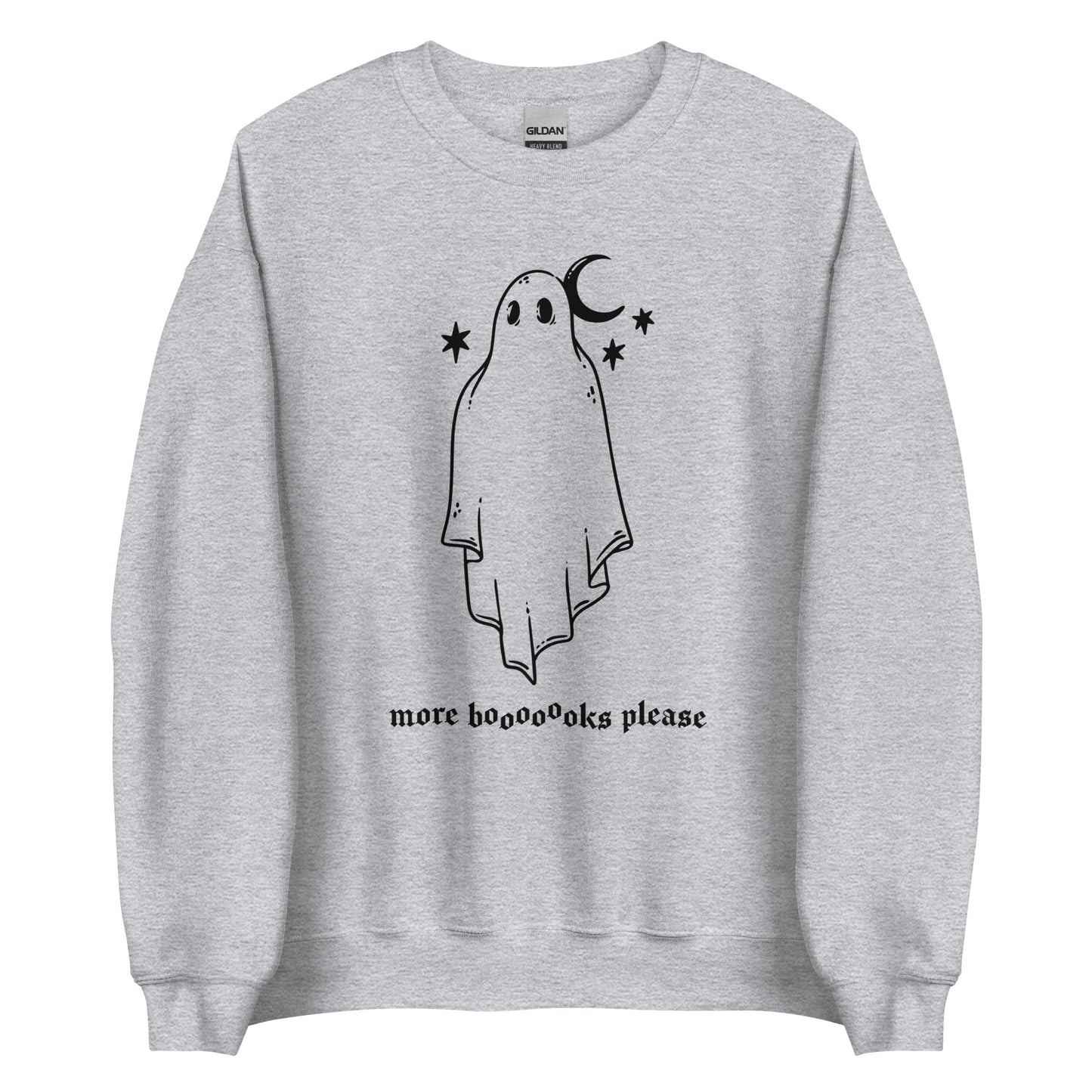 Spooky More Books Please Crewneck Sweatshirt