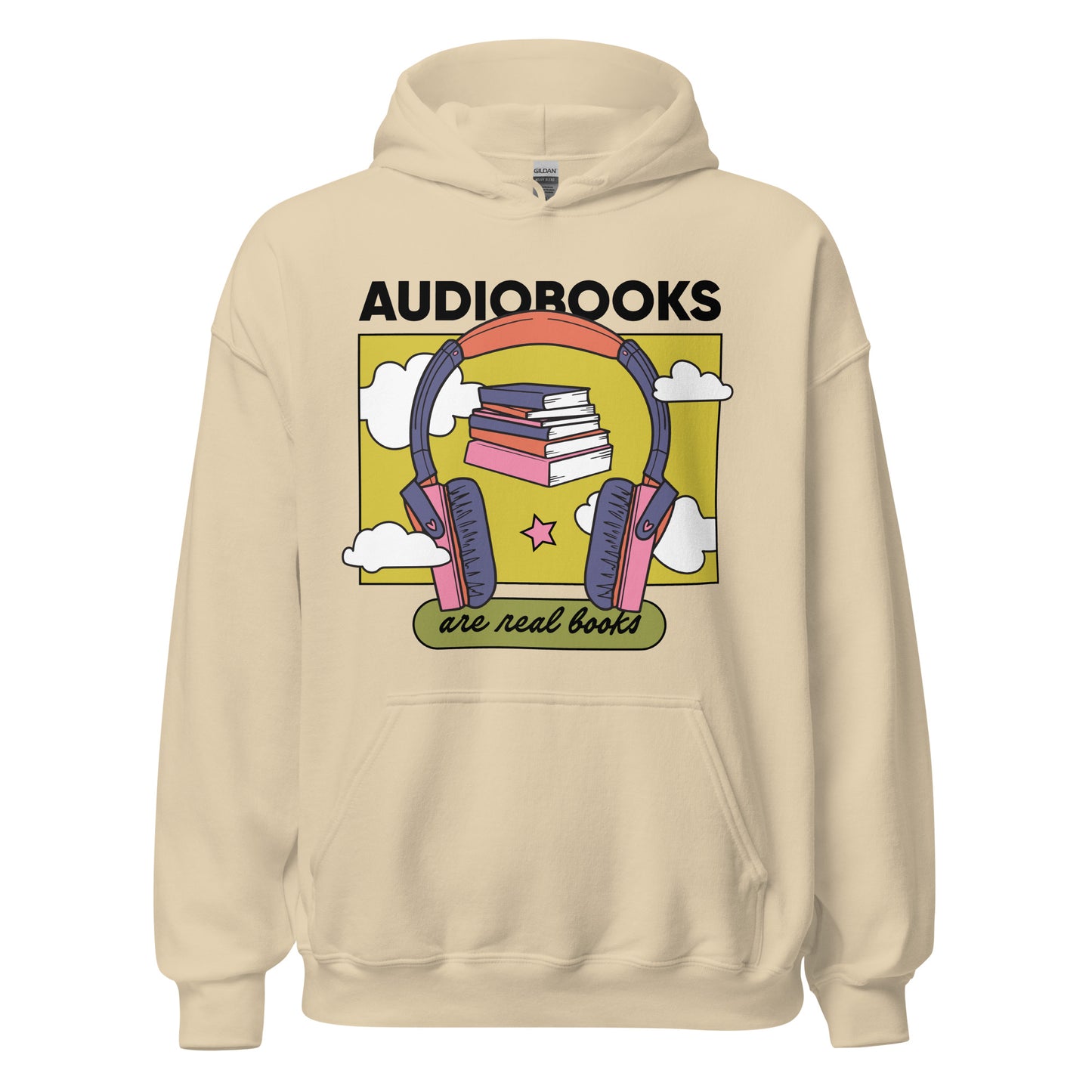 Audiobooks Are Real Books Hoodie