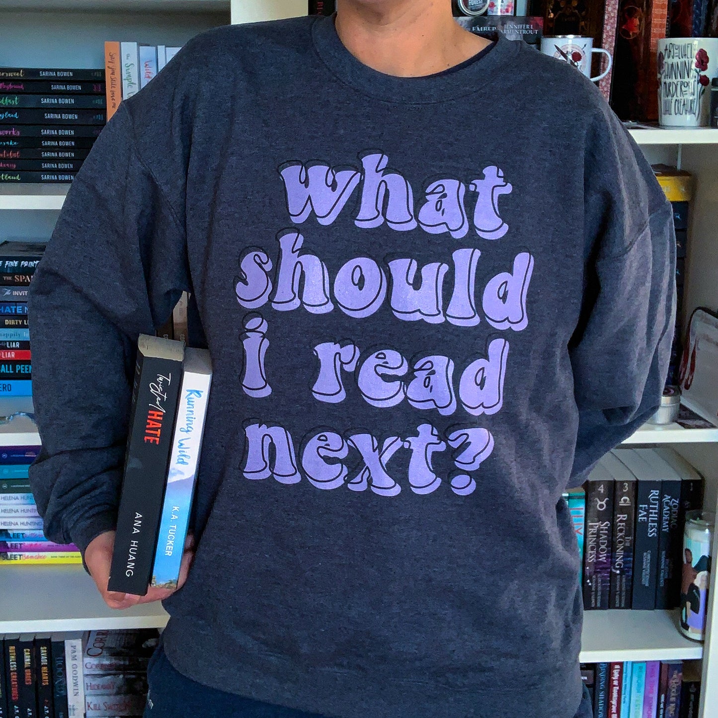 what should i read? Unisex Sweatshirt