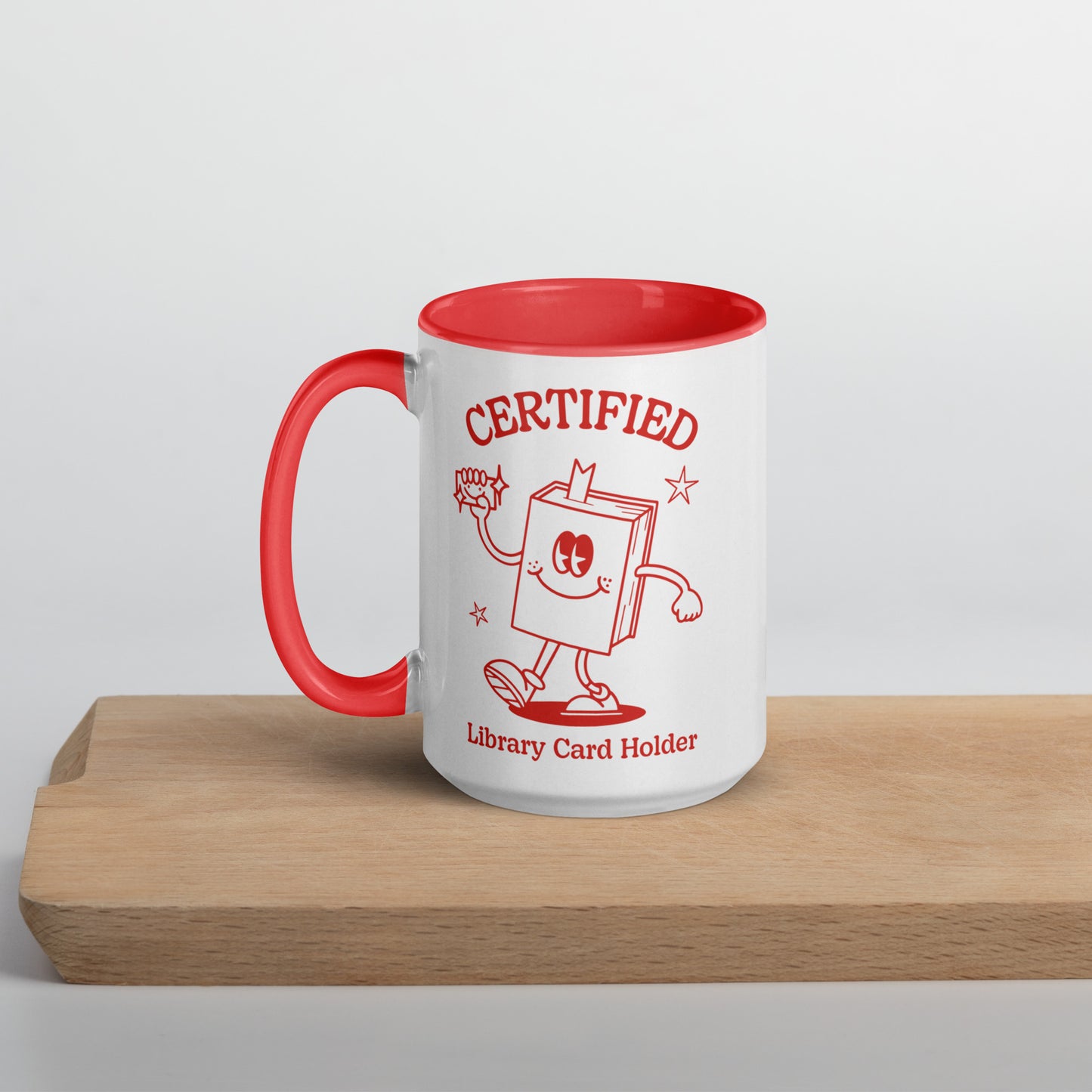 Certified Library Card Holder Mug