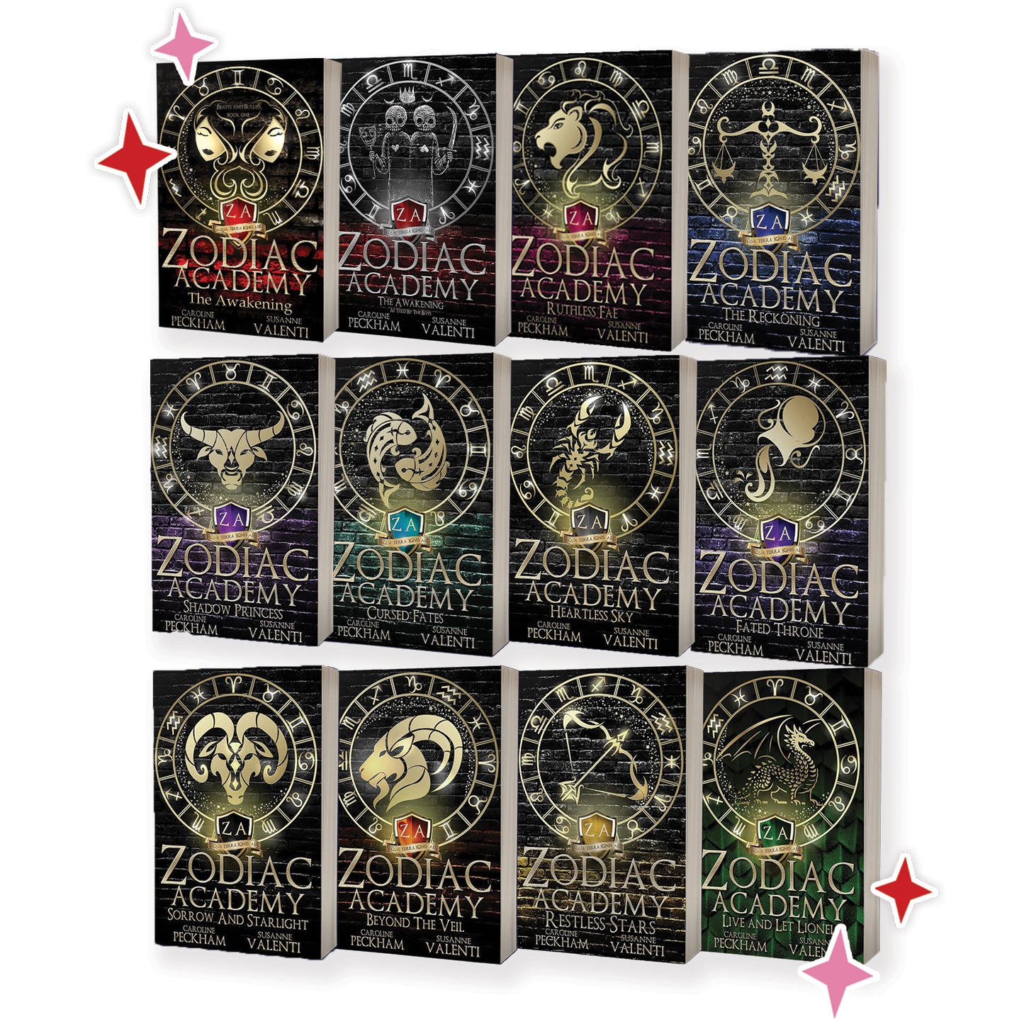 Zodiac Academy Series by Caroline Peckham and Susanne Valenti