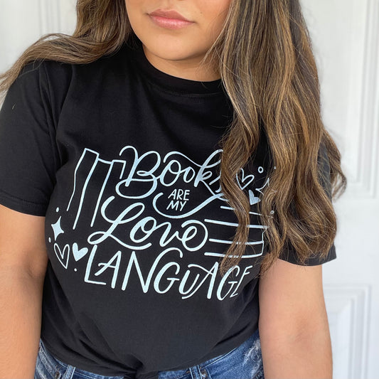 Books are my Love Language Soft T-Shirt