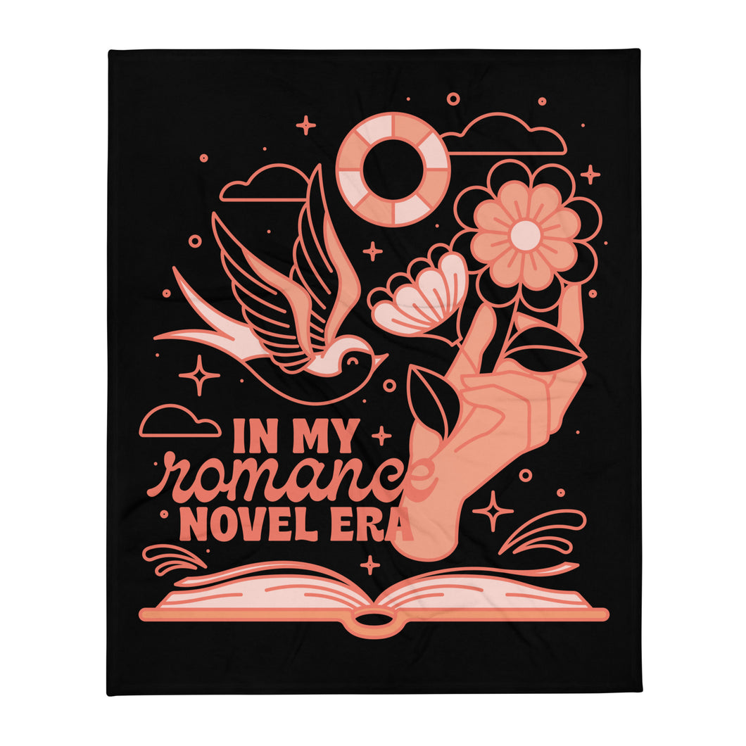 Romance Novel Era Throw Blanket