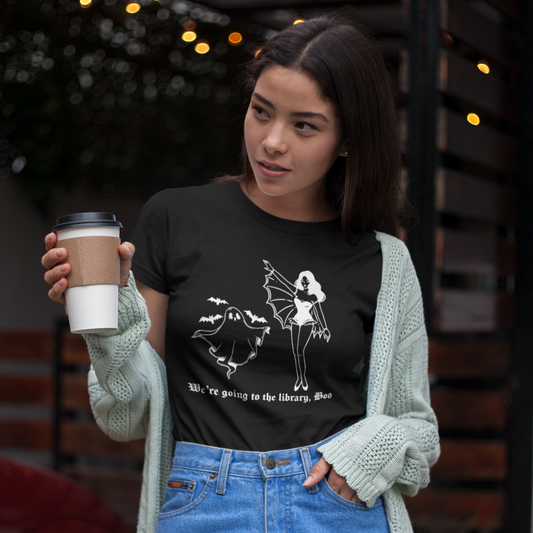 We're going to the Library, Boo Soft T-Shirt