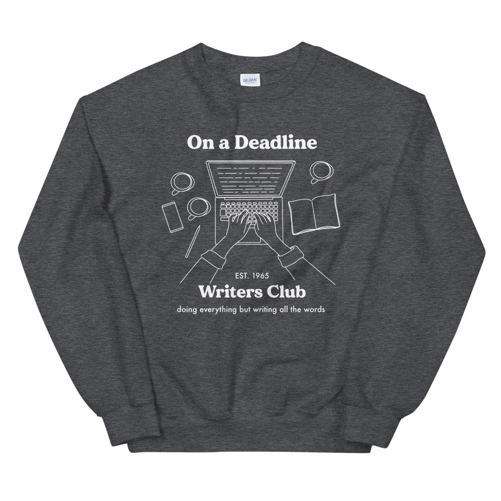 Deadline Writers Club Crewneck
