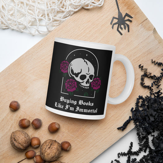 Buying Books Like I'm Immortal Mug